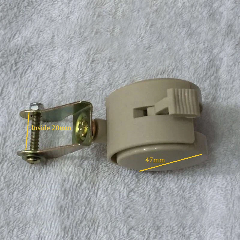 4 шт. " wrap-On двойное колесо складной лоскут МНЛЗ касторовое Baby детская кровать с тормозом