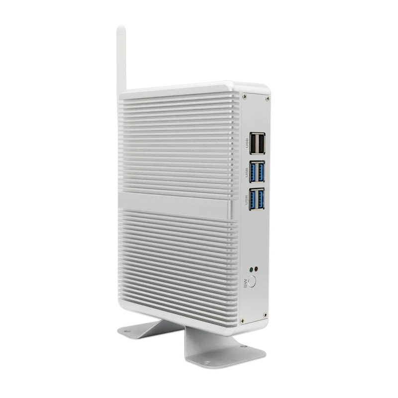 Мини ПК без вентилятора Intel Core i3 i5 i7 Windows 10 Pro DDR3 2 4 ГГц 4K HTPC WiFi HDMI VGA TV box|Мини ПК| |