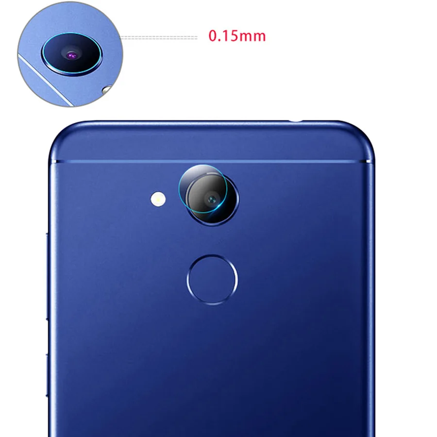 2 шт. задняя камера объектив закаленное стекло для Huawei Honor 6C Pro камеры Защитная