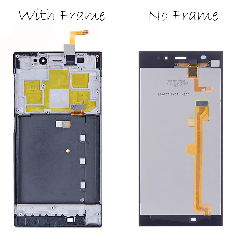 Оригинальный дисплей TDS CDMA WCDMA 5 0 ''для XIAOMI Mi3 ЖК сенсорный экран с рамкой для Xiaomi
