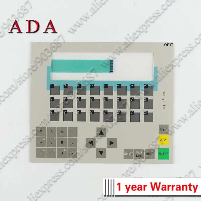 6AV3617 1JC20 0AX2 OP17 DP мембранная клавиатура переключатель для 6AV3 617 клавиатура|switch