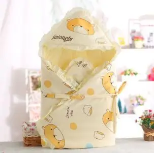 spring autumn 6 Конверт для новорожденных пеленать 90*90 см младенец Пеленание Одеяло Обёрточная бумага зима хлопок печатных ребенка спальный мешок постельные принадлежности - Цвет: spring autumn 6
