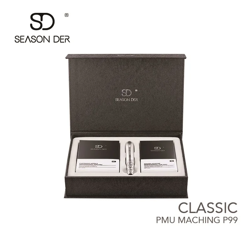 SD Professional Makeup Tattoo Pen Machine Permanent Eyebrow Lip Eyeliner Contour Beauty Art Gun Cartridge needle P99 Set | Красота и