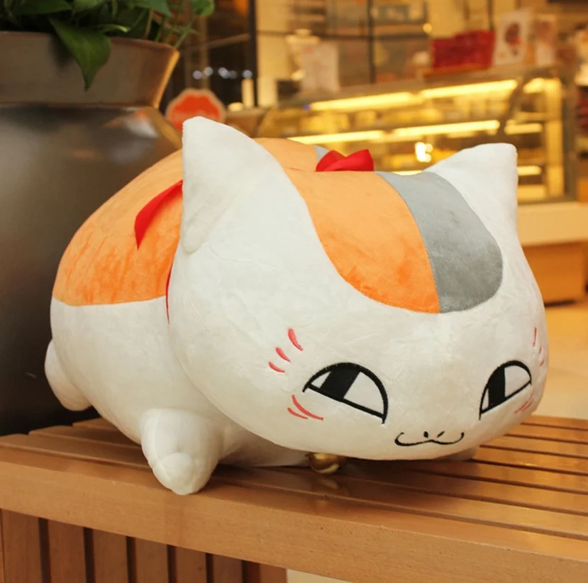 20 60 см аниме Natsume Nyanko сенсей кошка плюшевая Kawaii мягкая игрушка кукла для детей