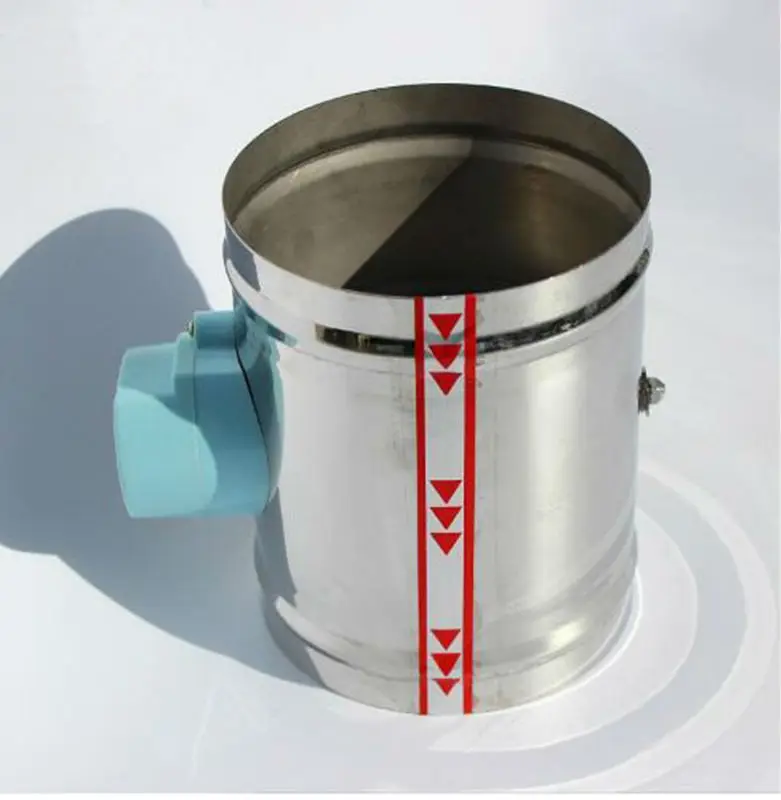 Воздушный демпфер 125 мм из нержавеющей стали воздушный В переменного тока