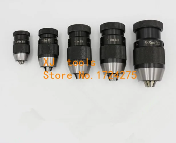Taper B18 0.2-16mm Medium-sized keyless drill chuck closefisted Drill clamp tool accuracy: less than 0.1mm | Инструменты