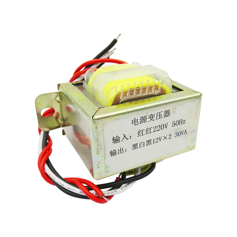 30 Вт двойной 12 в 30W2*12 В трансформатор силовой вход 220 50 Гц/выход В|power transformer|input