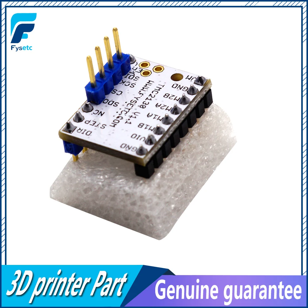 5X TMC2130 V1.1 для SPI функция Stepstick Драйвер шагового двигателя с теплоотводом ультра