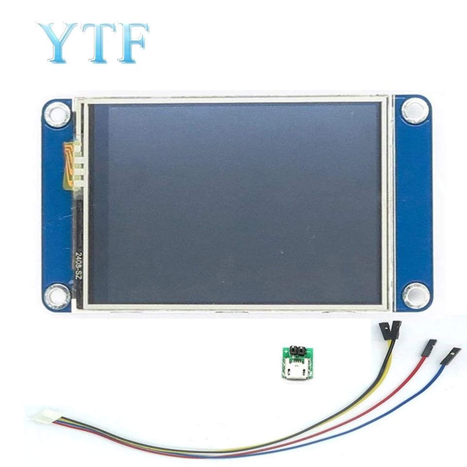 Nextion версия NX3224T024 2 4 &quot320x240 сенсорный Экран UART HMI Смарт Raspberry Pi ЖК-дисплей |