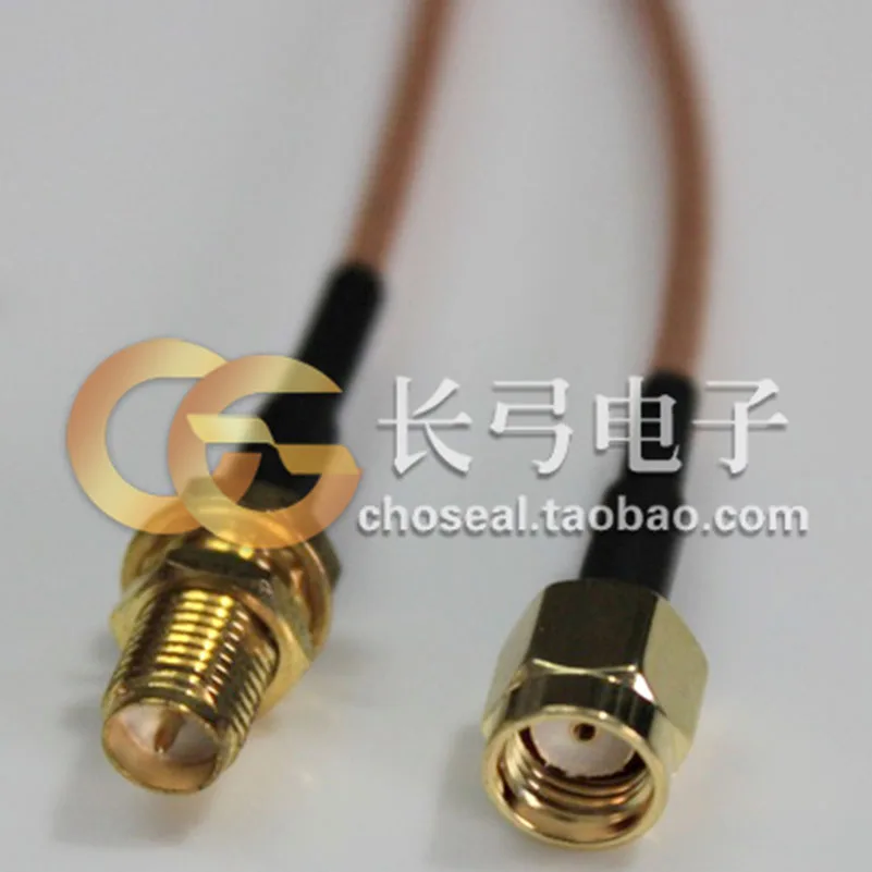 ALLISHOP WiFi антенна для беспроводного маршрутизатора удлинитель ВЧ Фидер RP SMA штекер