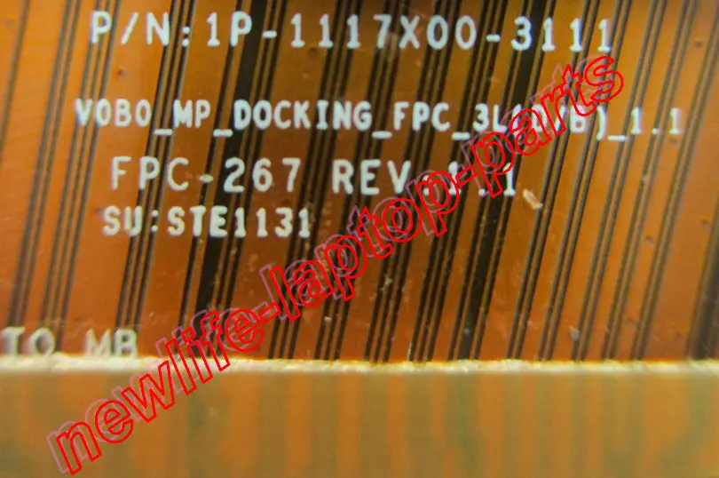 Оригинал серия vpcse FPC кабель FPC-267 V0B0_MP_DOCKING_FPC_3L 1P-1117X00-3111 тест хорошая Бесплатная