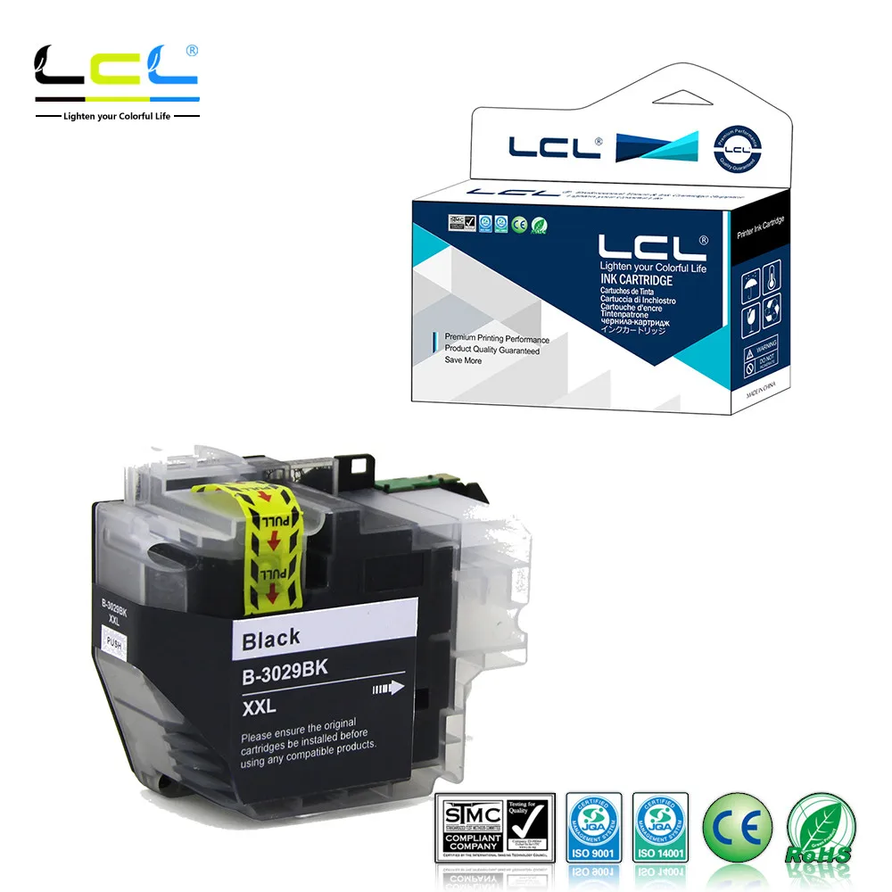 

LCL LC3029 XXL LC3029BK Pigment (2-Pack Black ) Ink Cartridge Compatible for Brother MFC-J5830DW, MFC-J5830DWXL, MFC-J5930DW