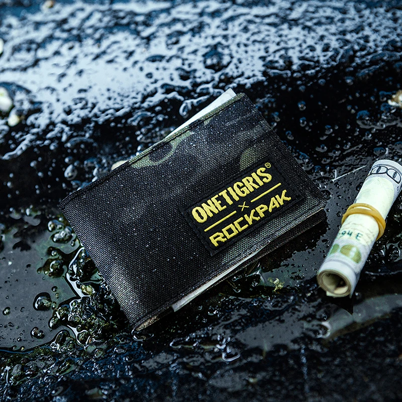 OneTigris ROCKPAK держатель для карт EDC сумка минималистичный Портативный кошелек Дорожный комплект мини-кошелек