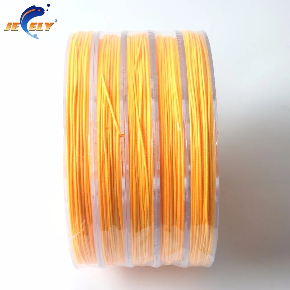 300LB 140 кг 0 95 мм 1 12 нитей UHMWPE Spectra полый плетеный Канат леска оранжевый цвет 150 м