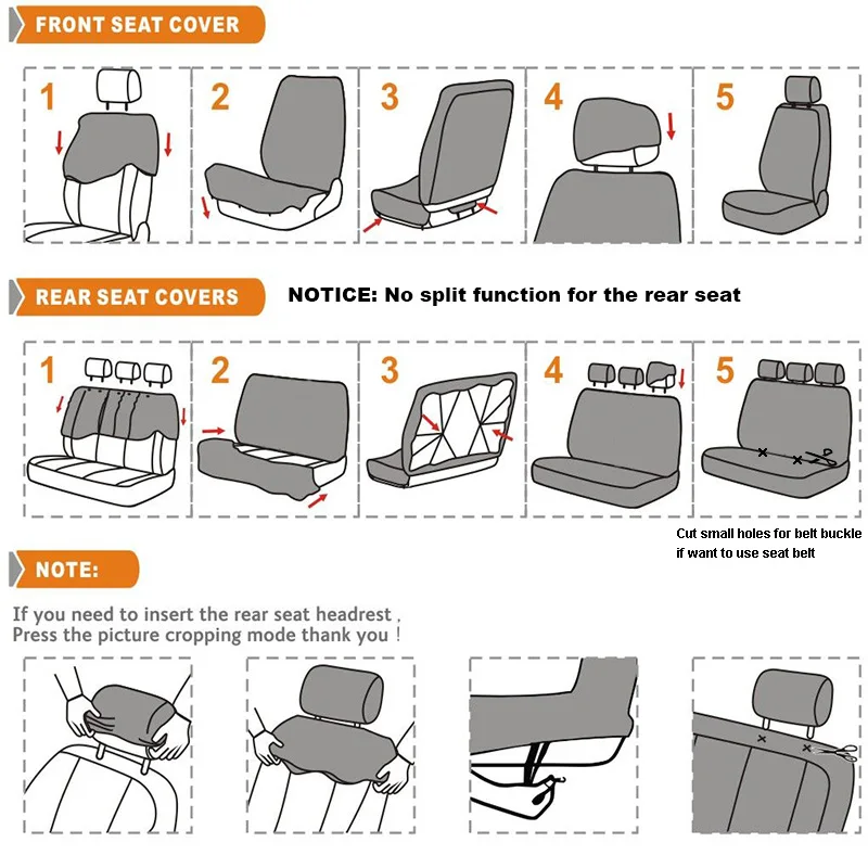 Car Seat Covers Set Universal for Toyota Auris Avensis Aygo CHR Corolla Harrier Prius 30 RAV4 Alphard Camry 40 Fj Cruiser | Автомобили и