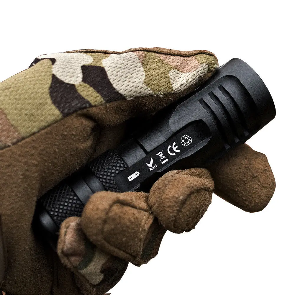 Manker U11 1050 люменов Cree XPL светодиодный 18650 светильник-вспышка Micro usb зарядный фонарь USB Перезаряжаемый светильник-вспышка s светильник-вспышка 18650