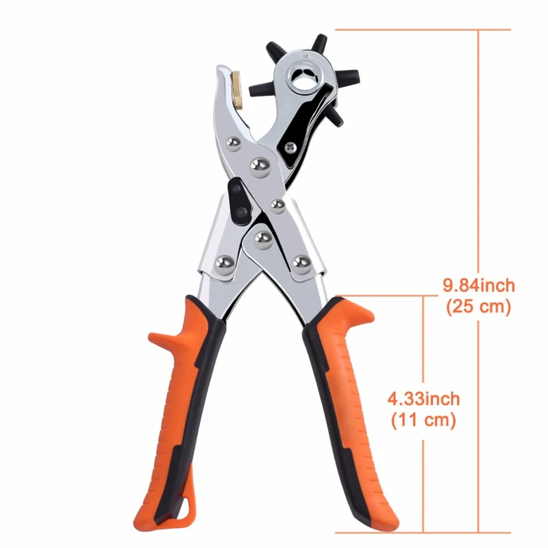 Кожаный ремень перфоратор PU Дырокол производитель ПВХ карты ушко работы ручной