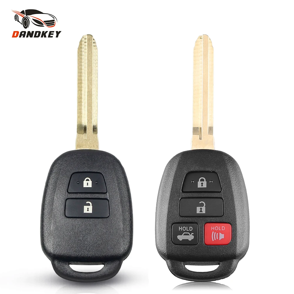 Чехол для Toyota Corolla Camry Reiz New Vios RAV4 Crown Key No Logo сменная задняя крышка телефона 2/4