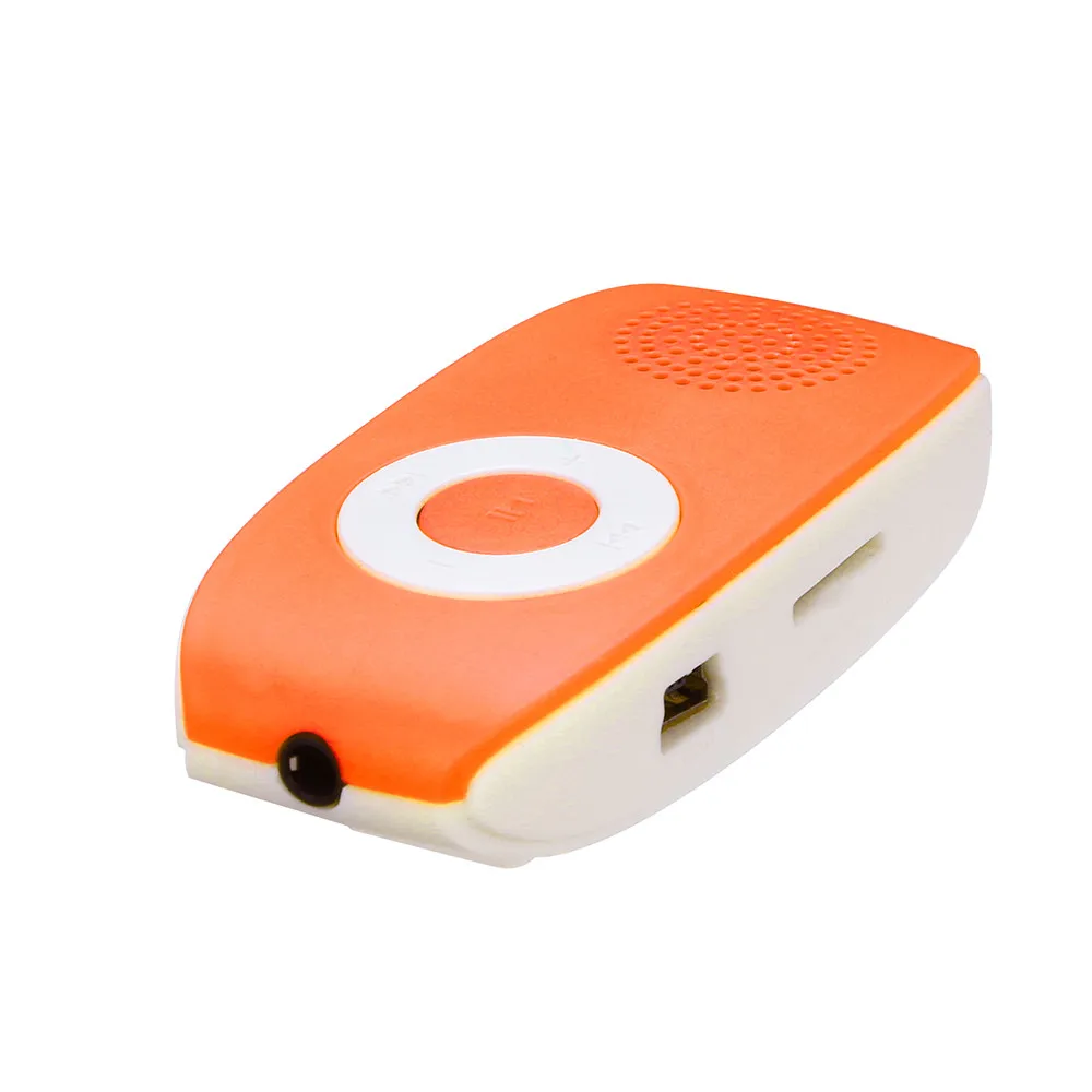 Горячий зажим USB mp3-плеер Поддержка SD TF карта 32 Гб Спорт Музыка Медиа встроенный динамик MP3 Музыка Медиа дети аудио музыкальный плеер