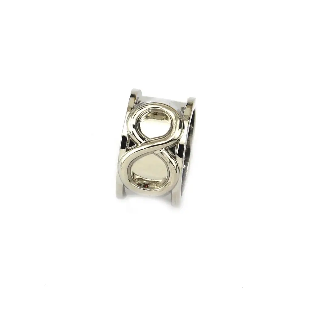 SILVER(size8) Супер Драконий жемчуг Z черный Сон Гоку время палец кольцо Опора посеребренные аксессуары для косплея аниме ювелирные изделия для мальчиков мужские подарки - Main Stone Color: SILVER(size8)
