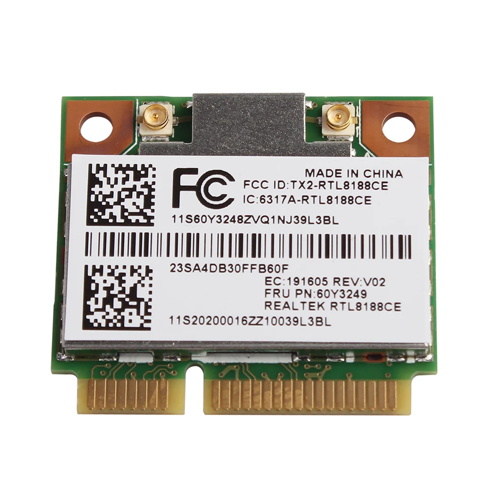 Новая беспроводная RTL8188CE PCI E WIFI Wlan карта для Lenovo|Сетевые карты| |