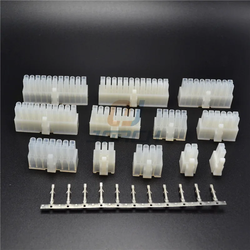 Автомобильный разъем Molex 5557 комплектов 2P 4P 6P 8P 10P 12P 14P 16P 18P 20P 22P 24P 4 2 мм гнездовая