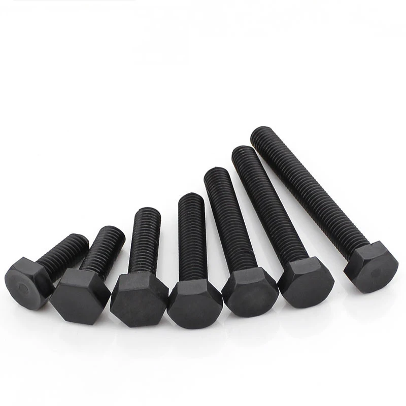 10PCS-M6*10/12/15/20/25/30/35/40/50 Black Nylon Hex Bolts / Plastic Screws/ Hexagon Screw | Обустройство дома