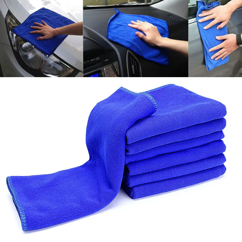 Шт. 5 шт. большое полотенце из микрофибры для чистки автомобиля | Автомобили и