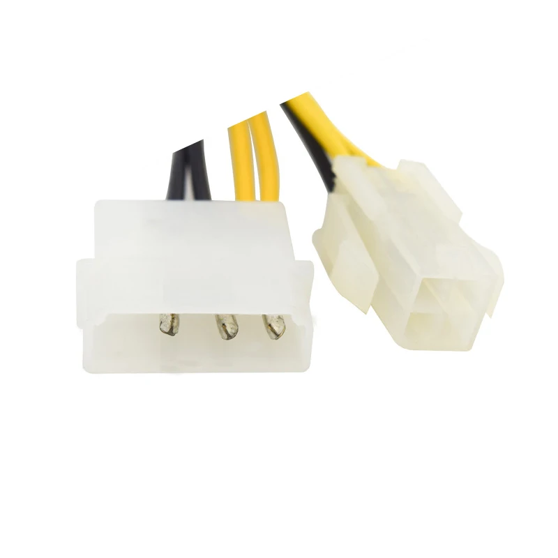 6-дюймовый ATX 12В P4 4-контактный с Molex LP4 к EPS 8-контактный кабель адаптера материнской