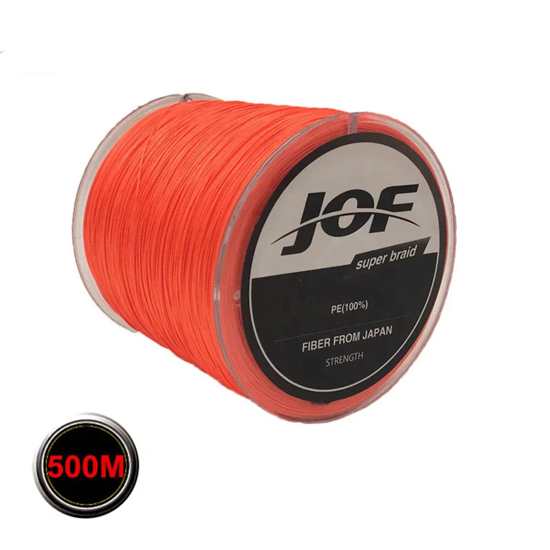 Леска плетеная из ПЭ 8 нитей 500 м 15 20 30 40 50 60 80 120 150 lb|fishing line|braided fishing linejapan multifilament |