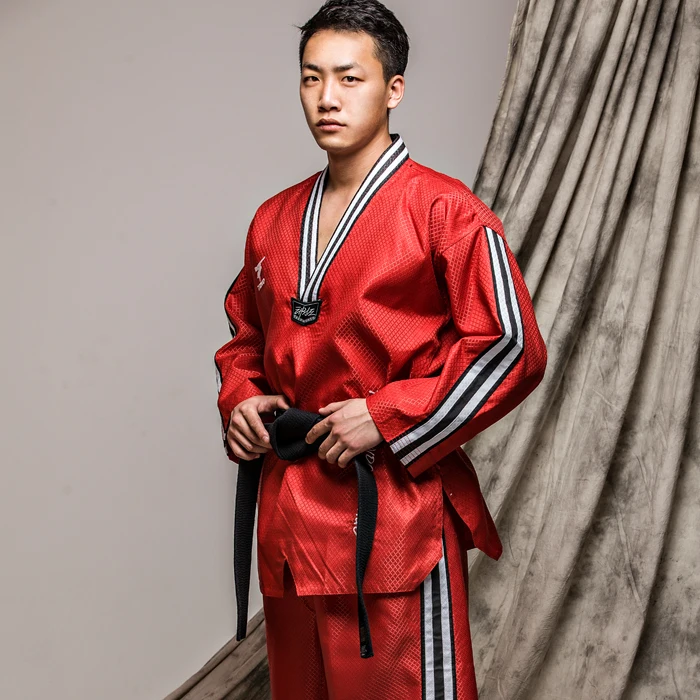 

The shrew doboks new adult children Taekwondo clothes super absorbent and quick drying without touching the body