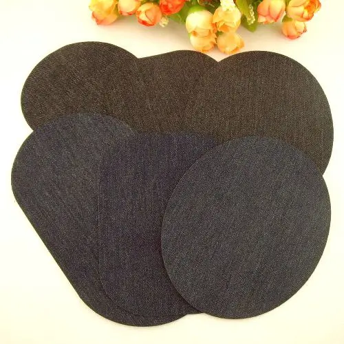 2 шт./лот креативная прошитая аппликация железные джинсовые заплатки налокотники