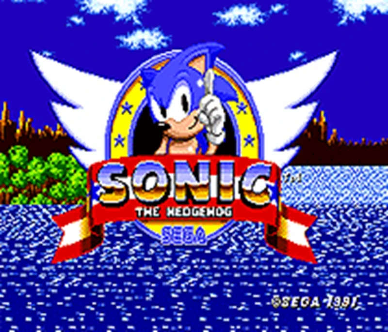 Sonic 1 16 bit MD Game Card For Sega Genesis Mega Drive | Электроника