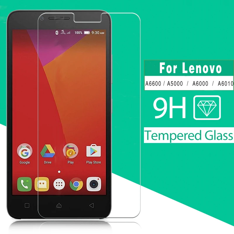 Передняя пленка из закаленного стекла для Lenovo A5000 A6000 A6010 A6600 защитное стекло с