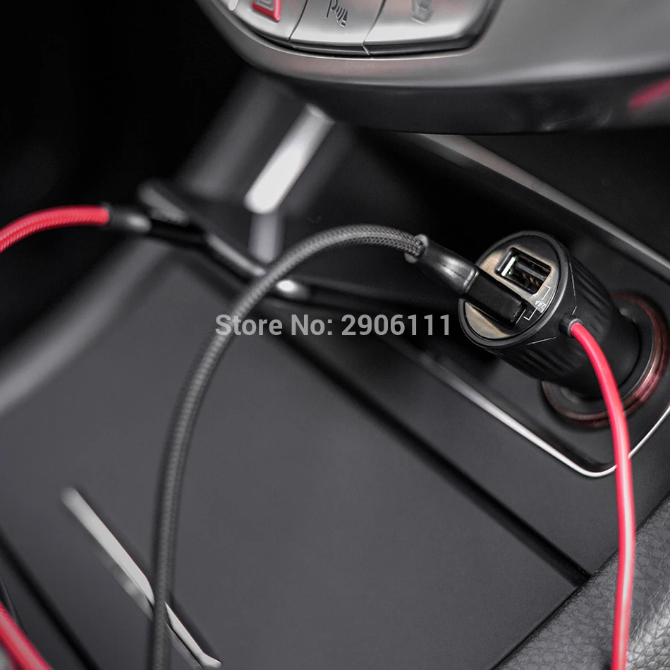 Удлинительный кабель USB для автомобильного зарядного устройства автомобильное