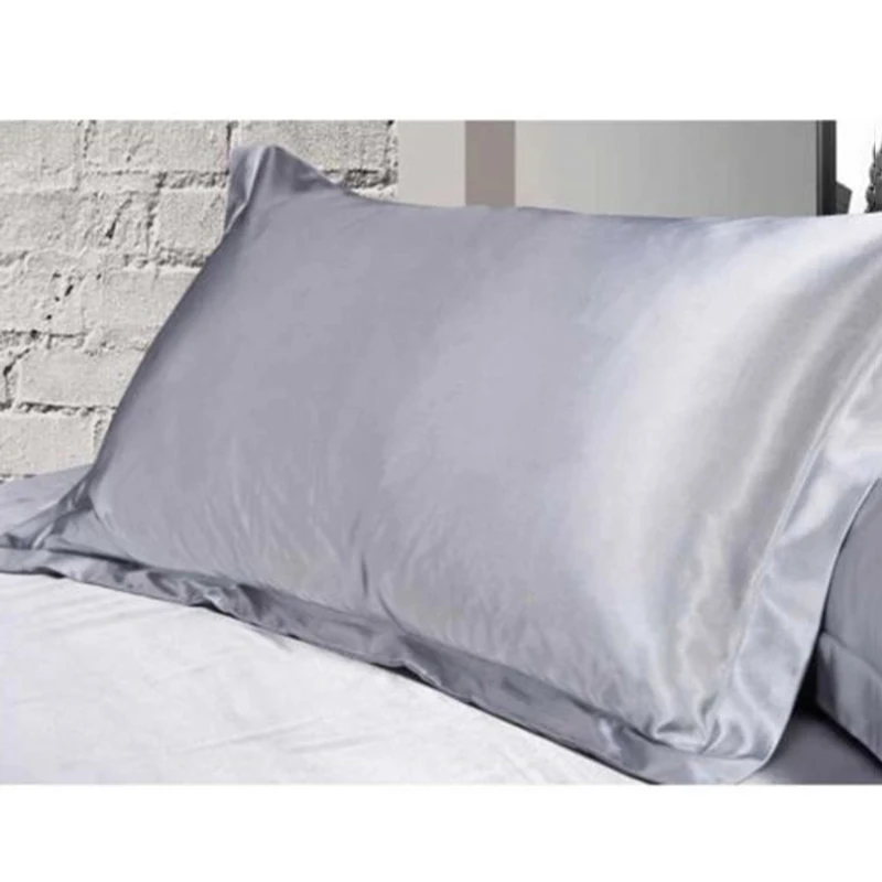 1 шт. хлопковый наволочка черный белый цвет однотонная атласная ИМИТИРОВАННАЯ