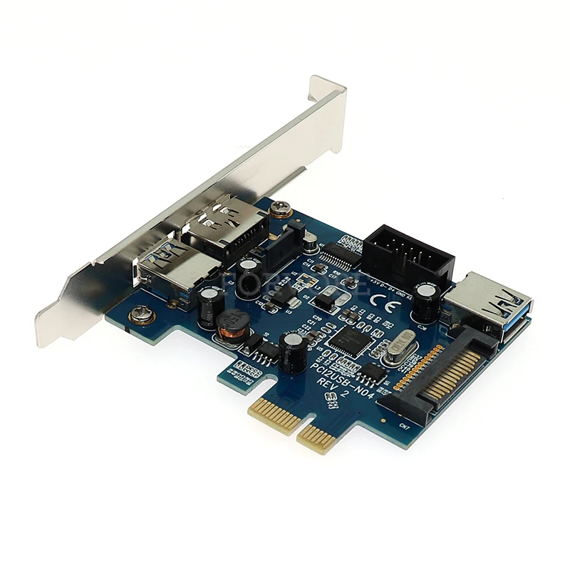 PCI-e к питанию eSATA + USB3.0 9pin USB2.0 адаптер конвертер карта с SATA разъем питания |
