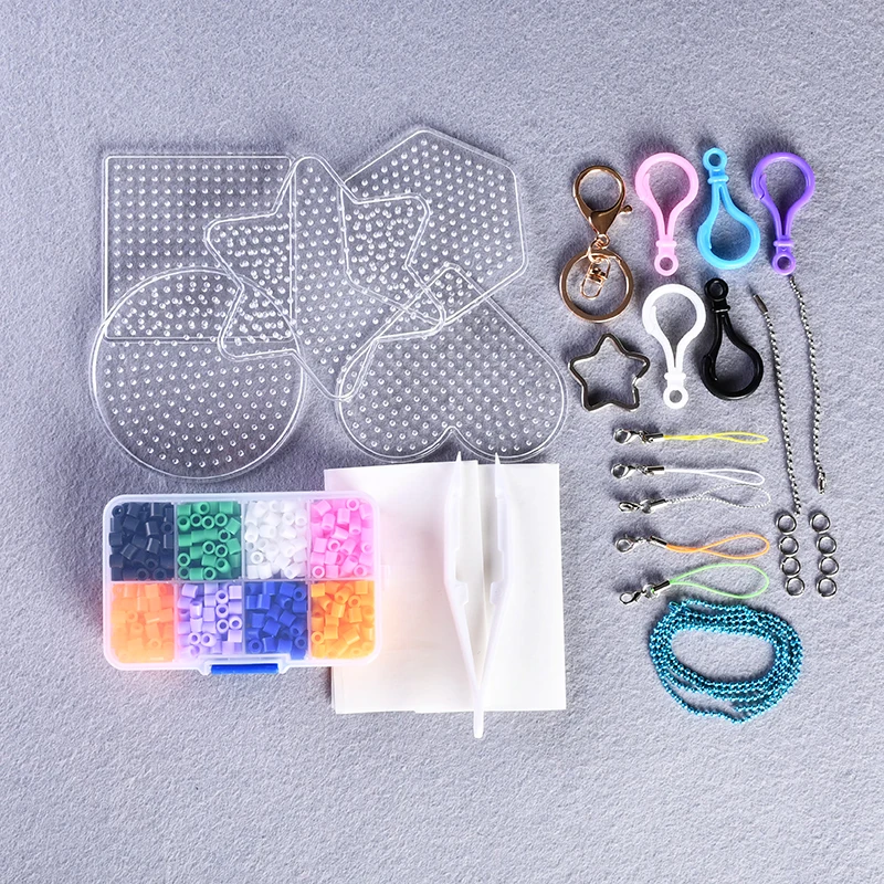 Набор Бусин Perler 5 мм плавкие панели Hama игрушка пазл ручной работы Мультяшные