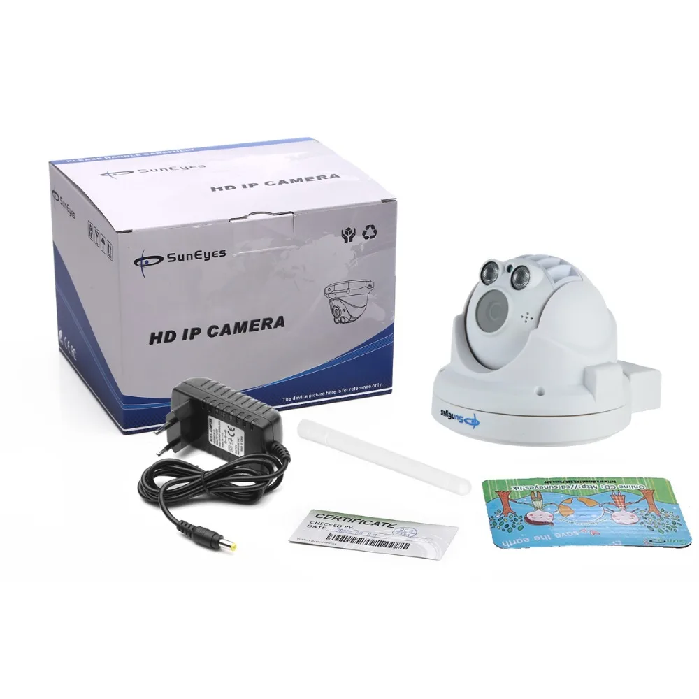 SunEyes sp-p702wptz ONVIF Беспроводной купольные IP Камера 720 P HD с
