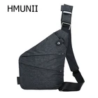 HMUNII новая сумка-слинг через плечо Повседневная легкая сумка-мессенджер невидимая-водонепроницаемая и устойчивая к царапинам дорожная нагрудная сумка