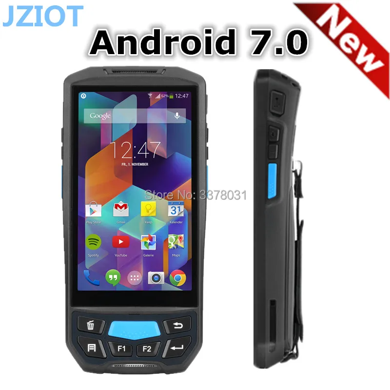 Водонепроницаемый IP65 промышленный ручной Qrcode сканер устройства Android КПК на базе