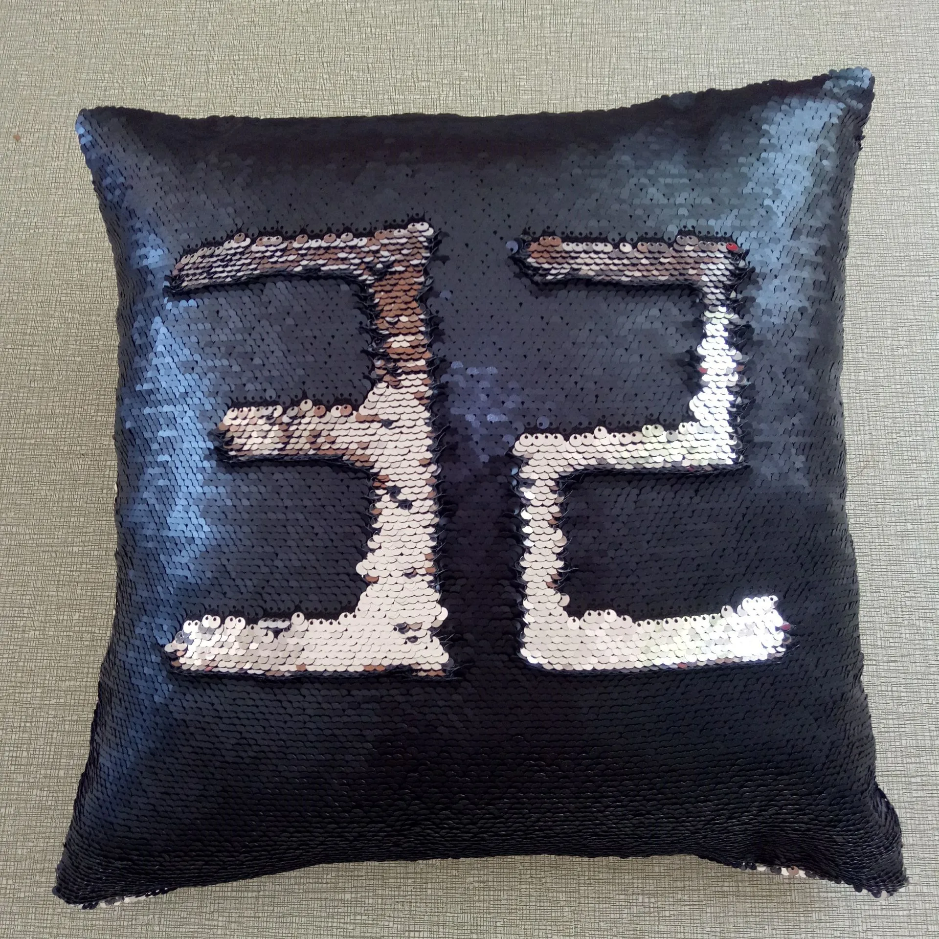 Номер Чехлы наволочка обратимые блесток Русалка Подушка Magical Цвет Изменение