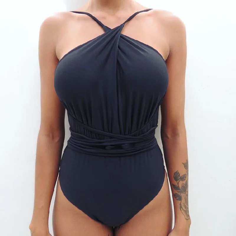 Женский купальный костюм сексуальный купальник с принтом бандаж пляжная одежда