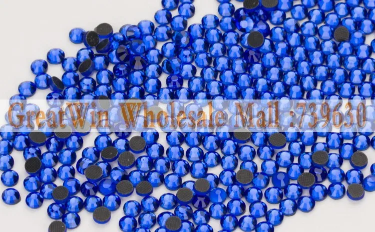 Free Shipping DMC Sapphire SS10 1440pcs/bag new wholesale cheap price discount Hot fix rhinestones rhinestone stones crystal | Дом и сад