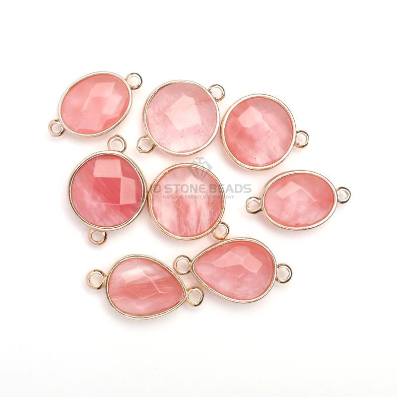 Бесплатная доставка материал с драгоценными камнями агата и кварца круглые