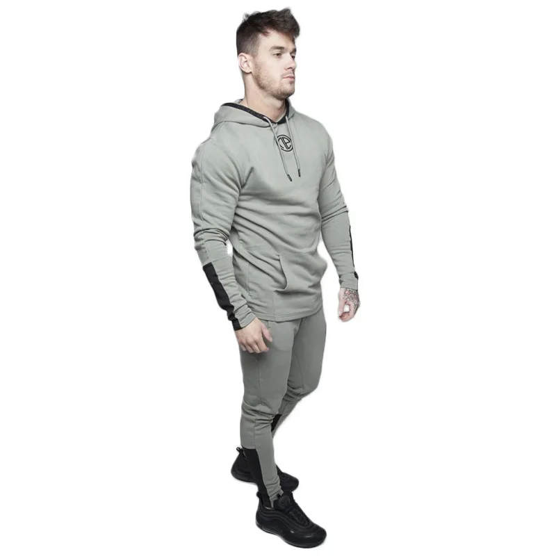 Новые мужские повседневные толстовки фитнес бренд Мужская одежда Camisetas спортивные костюмы мужская футболка для бодибилдинга мышцы с капюшоном куртки