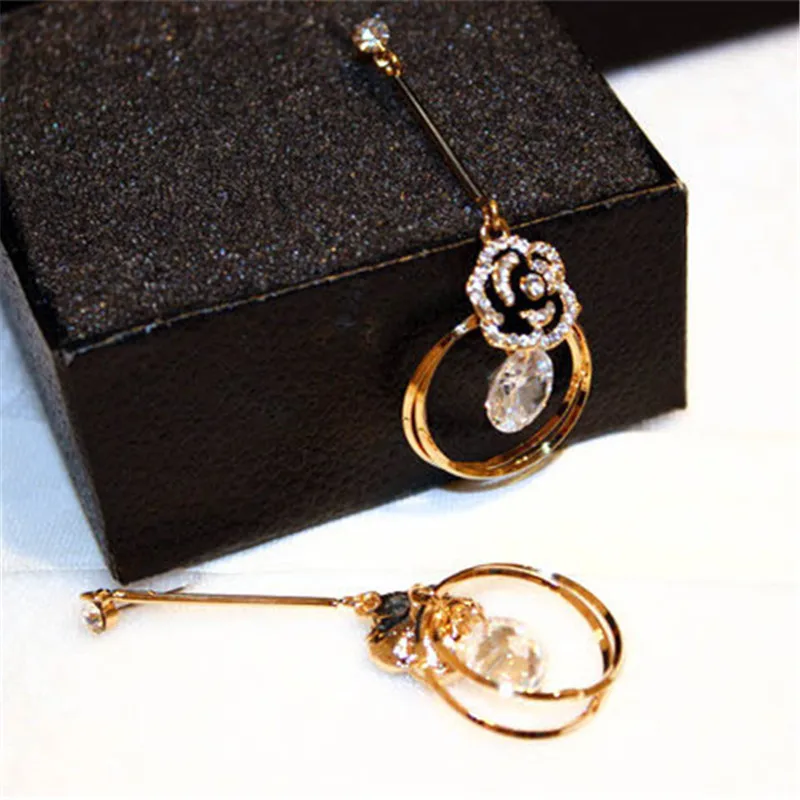 CX-Shirling качественные циркониевые серьги Элегантные Очаровательные с цветком