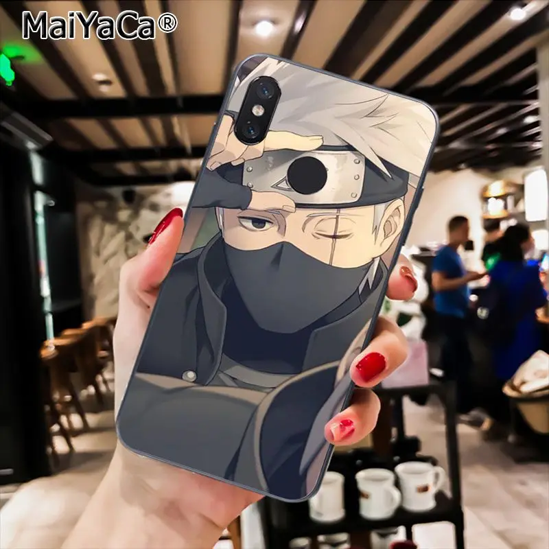 MaiYaCa Наруто и производства компании "Kakashi" японский чехол для телефона аниме для Xiaomi Redmi4X 6A S2 Go Redmi 5 5Plus Note4 Note5 7 Note6Pro