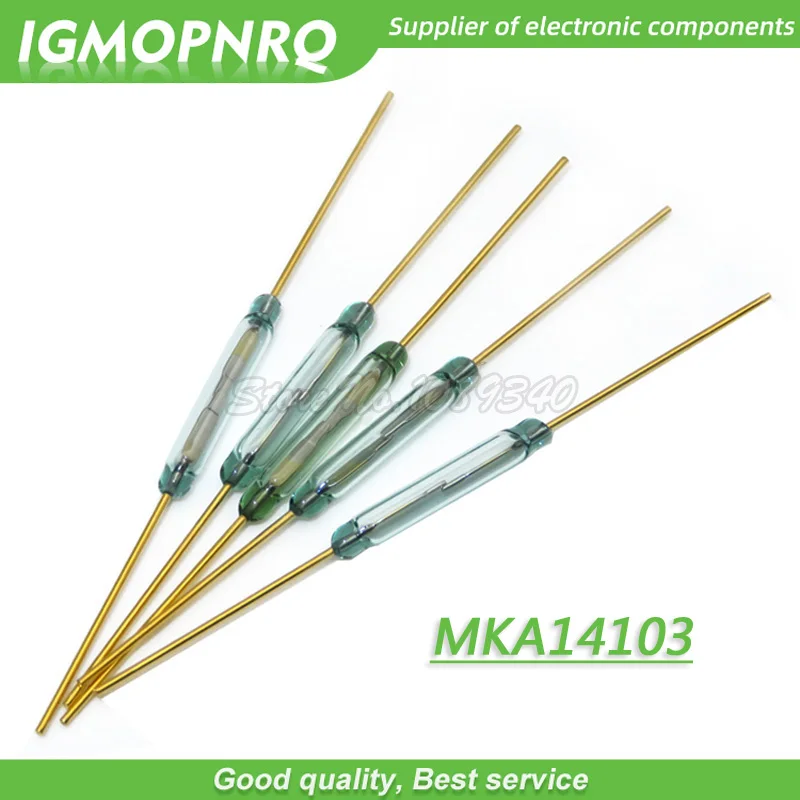 Язычковый пластиковый переключатель 10 шт. MKA14103 MKA10110 GPS 14B 2*14 мм магнитный с