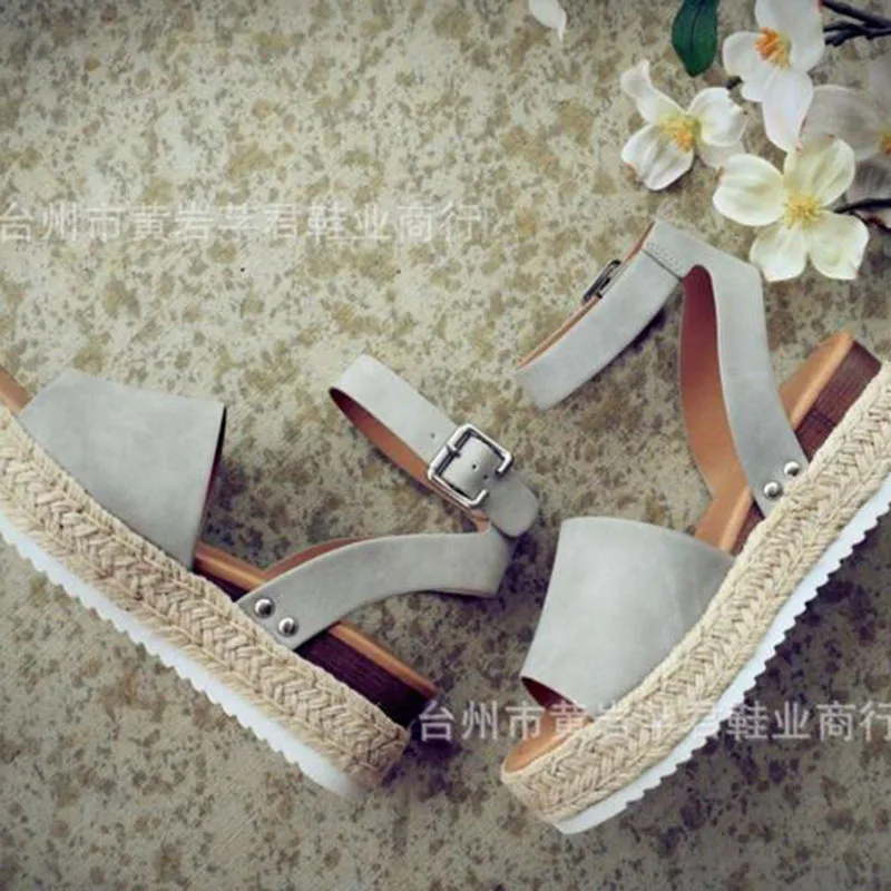 Лидер продаж летние модные женские повседневные туфли лодочки босоножки на
